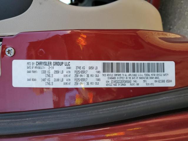 Photo 14 from auction – 2014 DODGE GRAND CARA with VIN 2C4RDGCG3ER305602