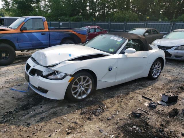 BMW Z4 3.0 2007 with VIN 4USBU33567LW70841 - Photo from auction
