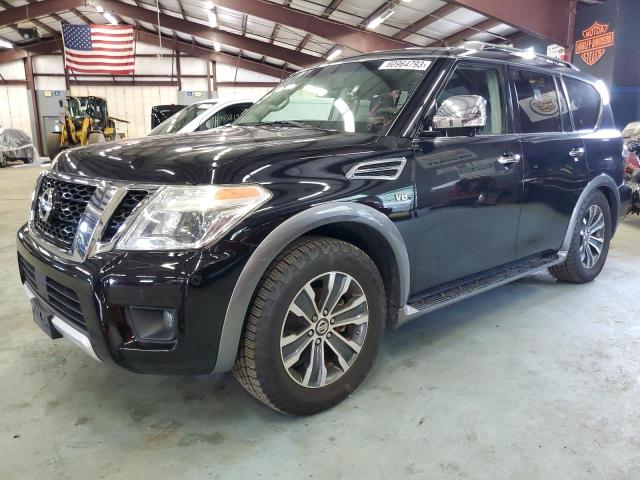 NISSAN ARMADA SV 2017 with VIN JN8AY2NC3H9501147 - Photo from auction