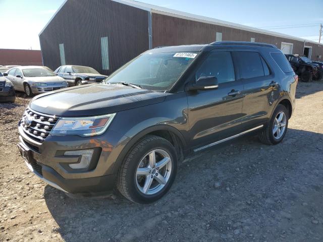 FORD EXPLORER X 2017 with VIN 1FM5K8D85HGB54040 - Photo from auction