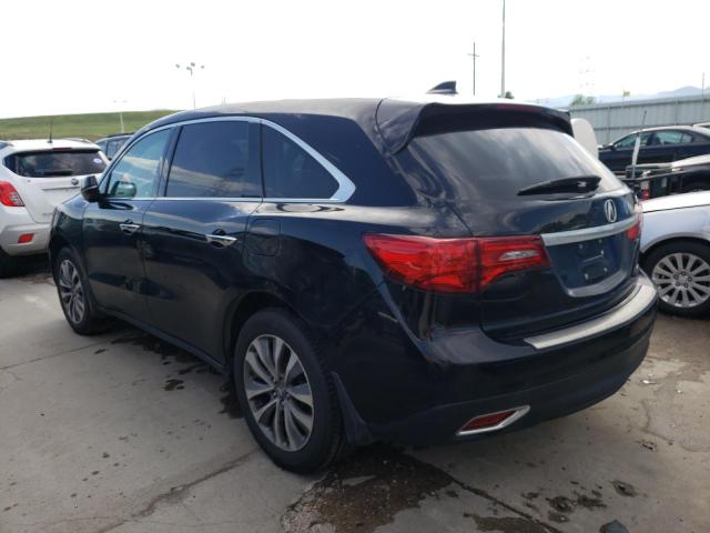 Photo 2 from auction – 2014 ACURA MDX TECHNO with VIN 5FRYD4H47EB003720