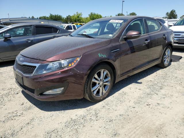 KIA OPTIMA EX 2013 with VIN 5XXGN4A74DG239347 - Photo from auction