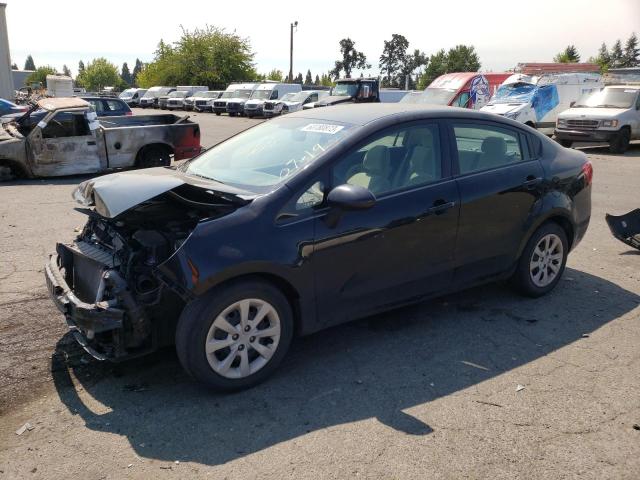 KIA RIO LX 2013 with VIN KNADM4A36D6312457 - Photo from auction