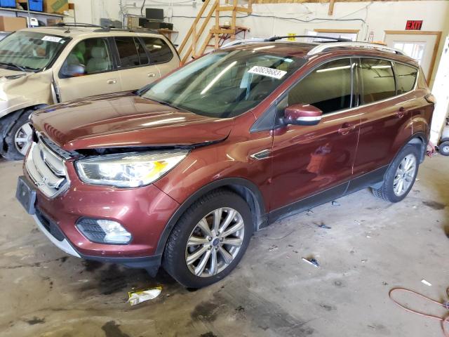 Photo 1 from auction – 2018 FORD ESCAPE TIT with VIN 1FMCU9J93JUA36354