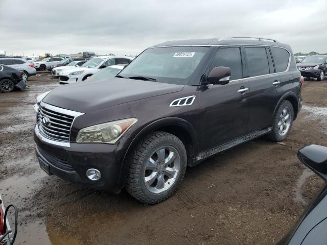 INFINITI QX56 2011 with VIN JN8AZ2NE8B9002270 - Photo from auction