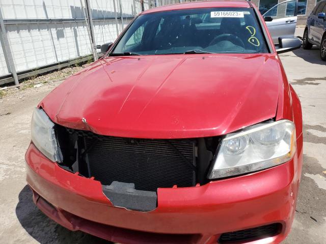 Photo 5 from auction – 2014 DODGE AVENGER SE with VIN 1C3CDZAB4EN109369