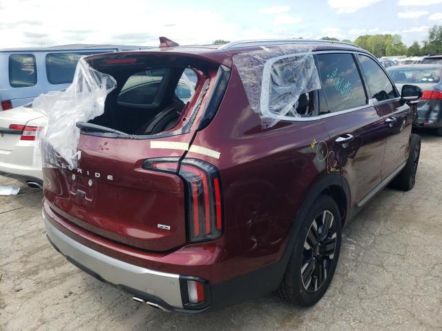 Photo 3 from auction – 2023 KIA TELLURIDE with VIN 5XYP5DGC8PG336202