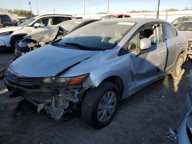 HONDA CIVIC LX 2012 with VIN 2HGFB2F54CH560530 - Photo from auction