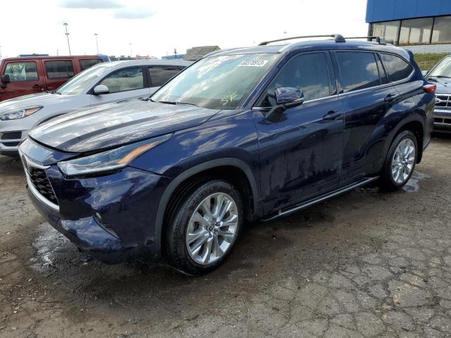 TOYOTA HIGHLANDER 2021 with VIN 5TDYZRAH7MS035476 - Photo from auction