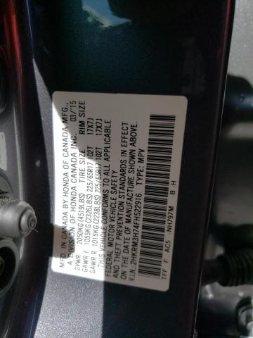 Photo 14 from auction – 2015 HONDA CR-V EXL with VIN 2HKRM3H74FH522916