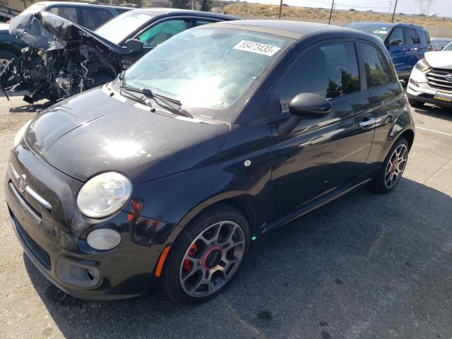 FIAT 500 SPORT 2012 with VIN 3C3CFFBR8CT344374 - Photo from auction