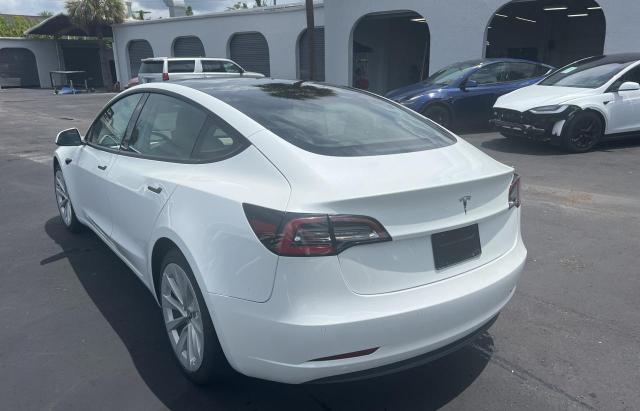 Photo 3 from auction – 2022 TESLA MODEL 3 with VIN 5YJ3E1EA3NF187314