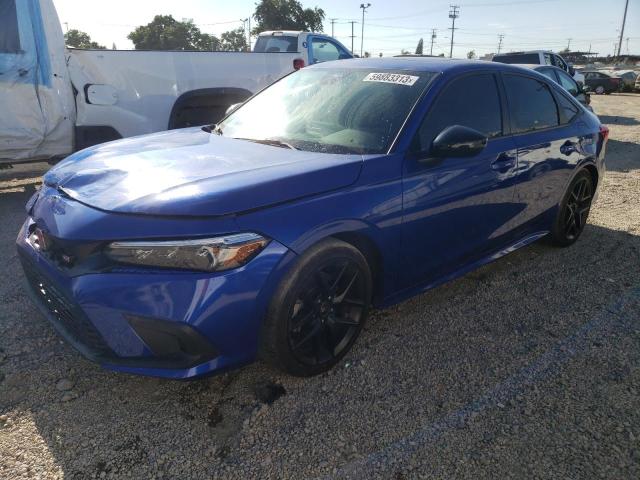 HONDA CIVIC SI 2022 with VIN 2HGFE1E56NH470026 - Photo from auction