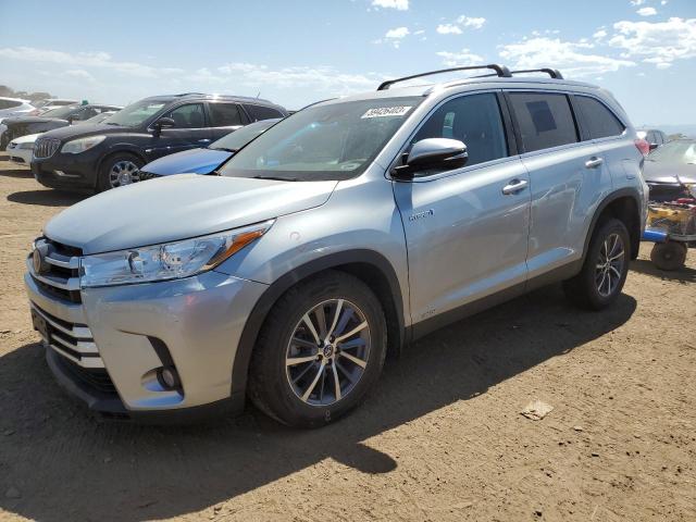 TOYOTA HIGHLANDER 2019 with VIN 5TDJGRFH6KS074153 - Photo from auction