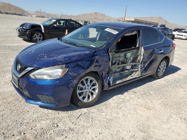 NISSAN SENTRA S 2018 with VIN 3N1AB7AP2JL651432 - Photo from auction