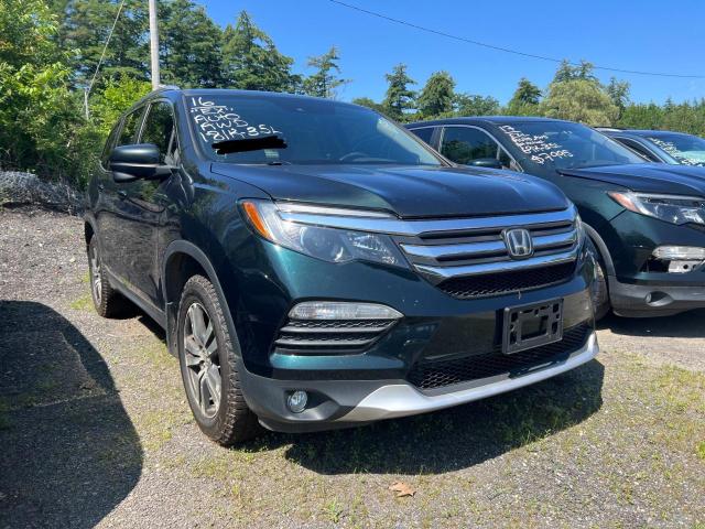 HONDA PILOT EX 2016 with VIN 5FNYF6H46GB032927 - Photo from auction