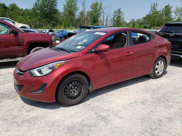 HYUNDAI ELANTRA SE 2016 with VIN 5NPDH4AE8GH796327 - Photo from auction
