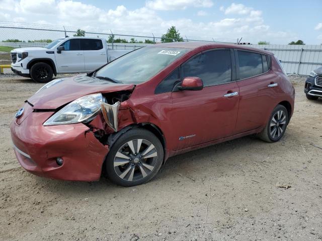NISSAN LEAF S 2015 مع رقم تعريف المركبة 1N4AZ0CP2FC319688 - صورة من المزاد