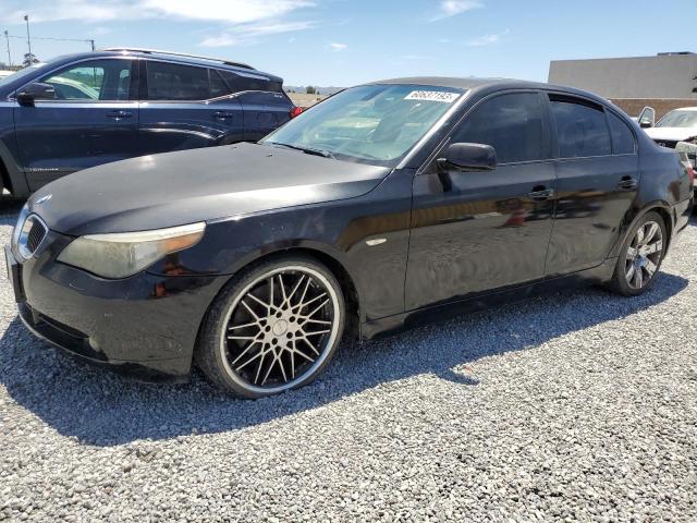 BMW 530 I 2007 with VIN WBANE73517CM55825 - Photo from auction