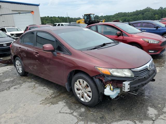 Photo 4 from auction – 2012 HONDA CIVIC LX with VIN 19XFB2E54CE002480