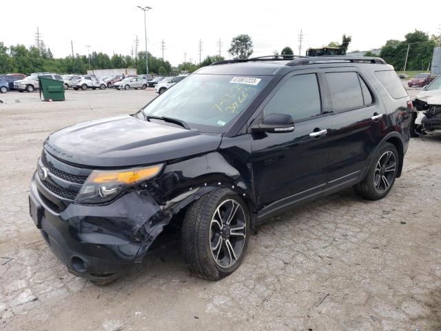 FORD EXPLORER S 2014 with VIN 1FM5K8GT3EGA41392 - Photo from auction