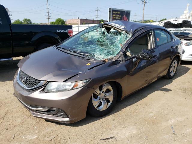 Foto 1 de la subasta – 2015 HONDA CIVIC LX con VIN 19XFB2F55FE201461