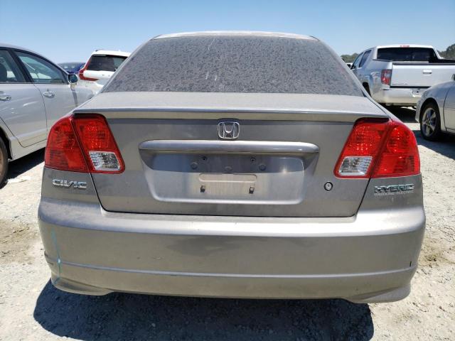 Photo 6 from auction – 2005 HONDA CIVIC HYBR with VIN JHMES96695S004865