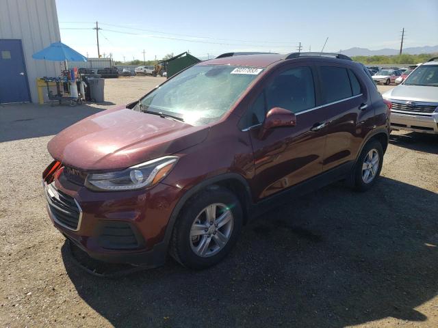 CHEVROLET TRAX 1LT 2017 with VIN 3GNCJLSB9HL222441 - Photo from auction