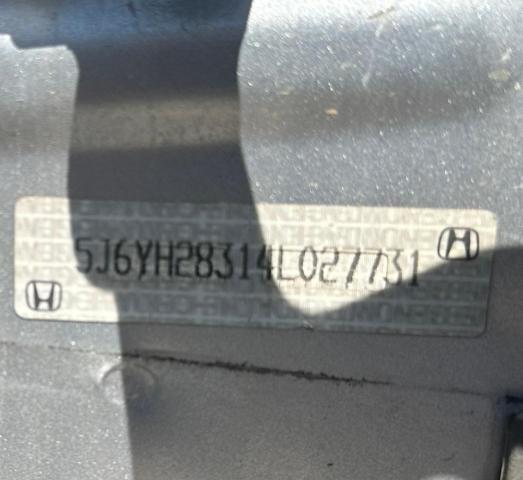 Photo 10 from auction – 2004 HONDA ELEMENT LX with VIN 5J6YH28314L027731