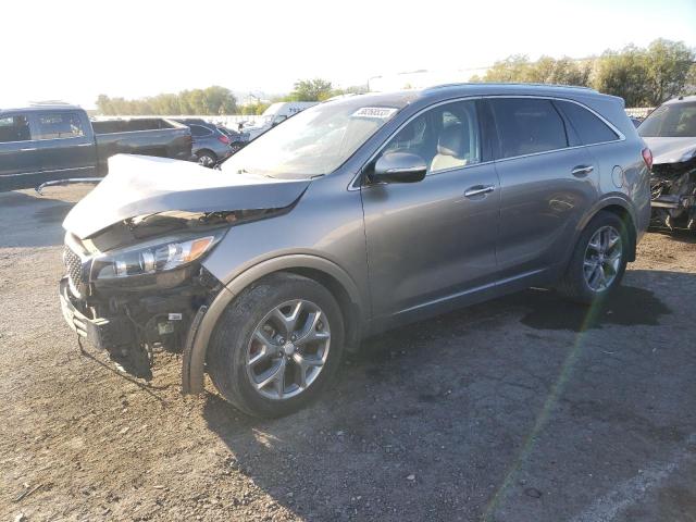 KIA SORENTO SX 2017 with VIN 5XYPK4A53HG227618 - Photo from auction
