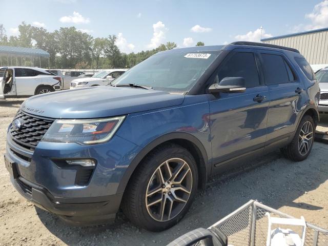 FORD EXPLORER S 2018 with VIN 1FM5K8GT9JGB96703 - Photo from auction