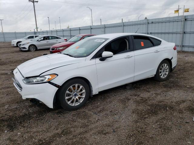FORD FUSION S 2015 with VIN 3FA6P0G72FR228332 - Photo from auction