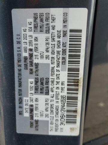 Photo 14 from auction – 2022 MAZDA CX-30 with VIN 3MVDMBAY2NM448586