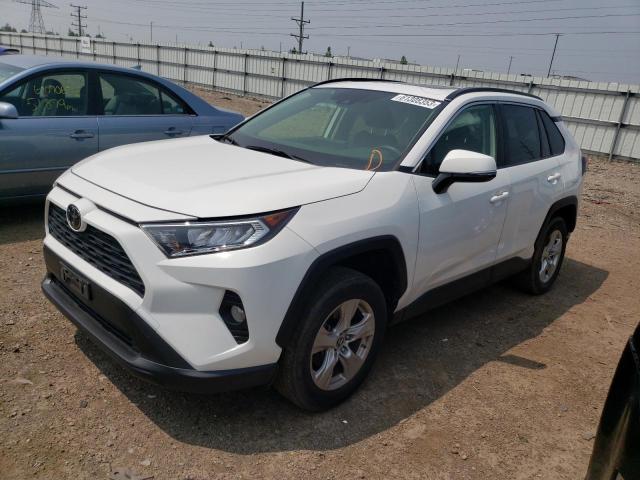TOYOTA RAV4 XLE 2019 with VIN JTMP1RFV8KJ019394 - Photo from auction