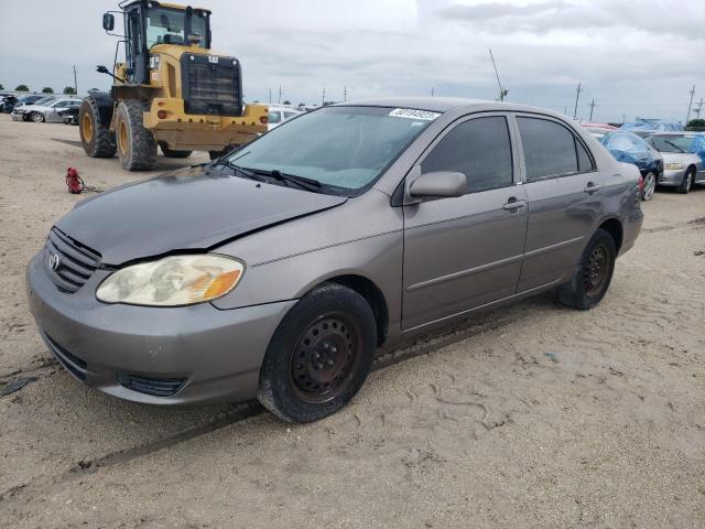 TOYOTA COROLLA CE 2003 with VIN 1NXBR32EX3Z133933 - Photo from auction
