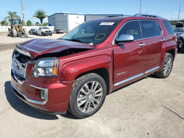 GMC TERRAIN DE 2016 with VIN 2GKFLRE37G6355732 - Photo from auction
