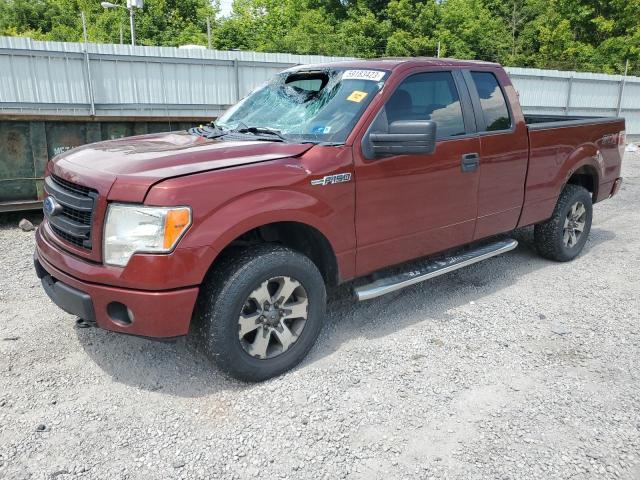 FORD F150 SUPER 2014 with VIN 1FTFX1EF5EKF71665 - Photo from auction