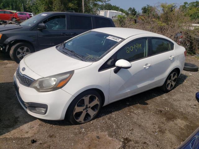 KIA RIO EX 2012 with VIN KNADN4A37C6061072 - Photo from auction