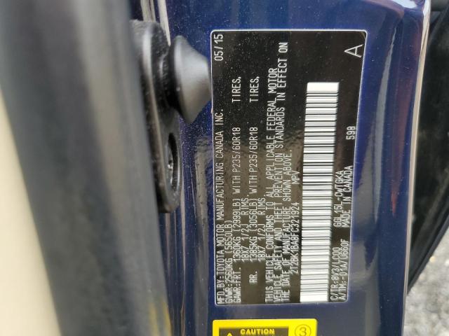 Photo 14 from auction – 2015 LEXUS RX 350 BAS with VIN 2T2BK1BA8FC321924