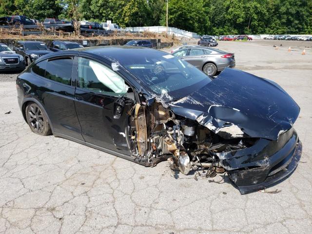 Photo 4 from auction – 2022 TESLA MODEL X with VIN 7SAXCAE55NF344368