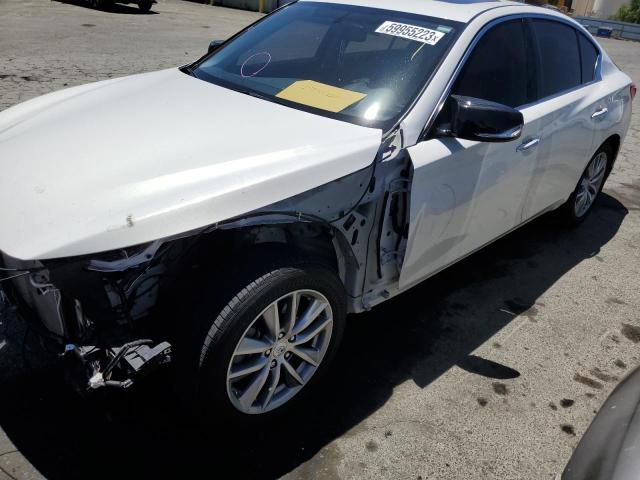 INFINITI Q50 BASE 2015 with VIN JN1BV7AP2FM339474 - Photo from auction