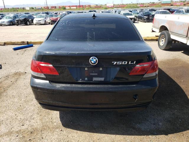 Photo 6 from auction – 2007 BMW 750 with VIN WBAHN83507DT71119