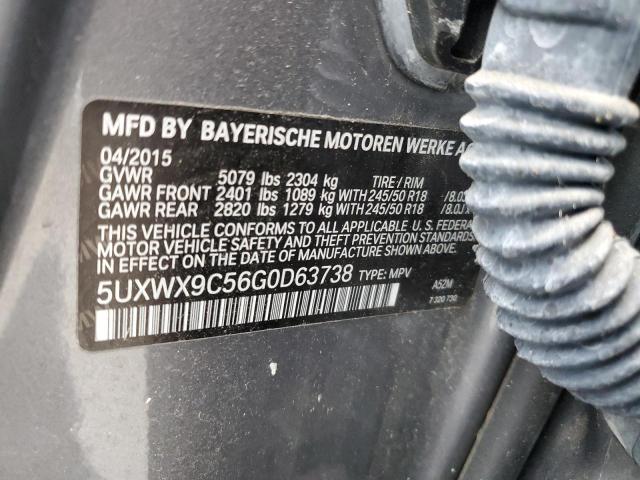 Photo 14 from auction – 2016 BMW X3 XDRIVE2 with VIN 5UXWX9C56G0D63738