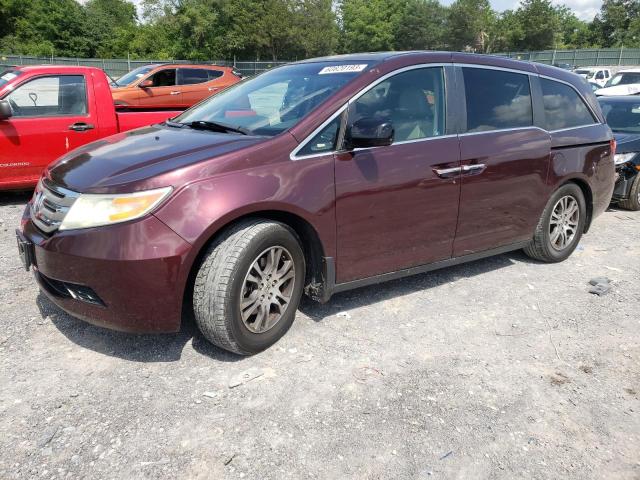 HONDA ODYSSEY EX 2011 with VIN 5FNRL5H6XBB089407 - Photo from auction