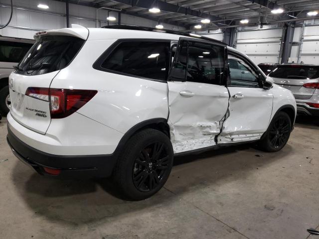 Photo 3 from auction – 2022 HONDA PILOT BLAC with VIN 5FNYF6H72NB008826