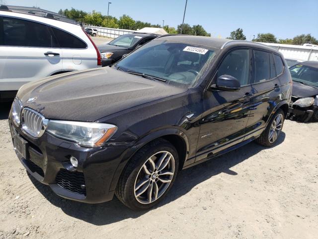 BMW X3 2015 with VIN 5UXWY3C51F0F83801 - Photo from auction