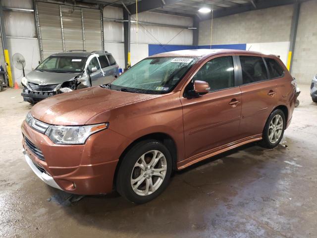 MITSUBISHI OUTLANDER 2014 with VIN JA4AZ3A38EZ000216 - Photo from auction