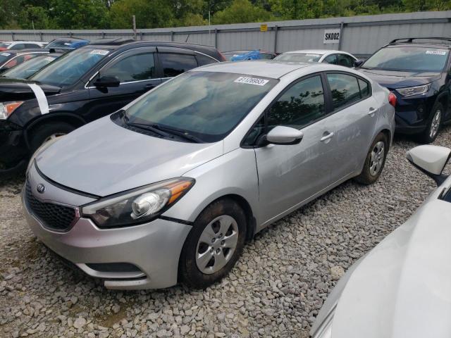 KIA FORTE LX 2015 with VIN KNAFK4A63F5368325 - Photo from auction