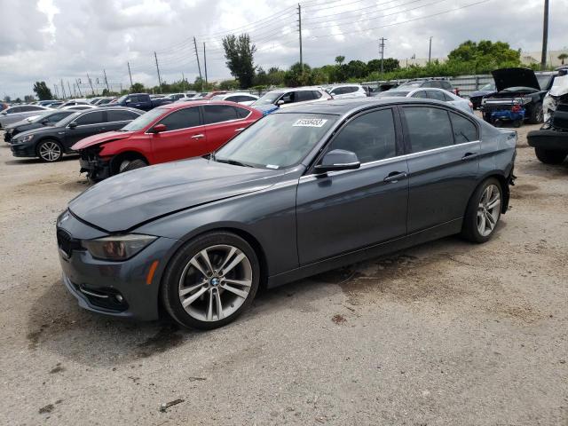 BMW 330 I 2017 with VIN WBA8B9G58HNU49442 - Photo from auction