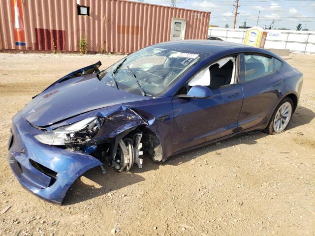 TESLA MODEL 3 2022 with VIN 5YJ3E1EA1NF368928 - Photo from auction